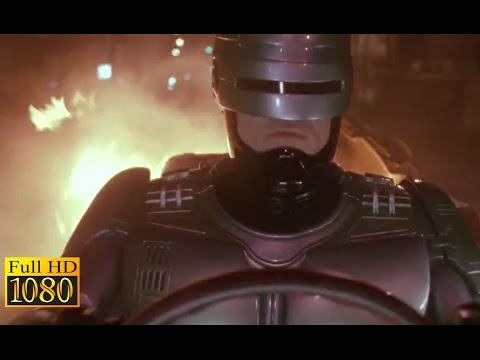 RoboCop 3 (1993) - Chasing McDaggett Scene (1080p) FULL HD
