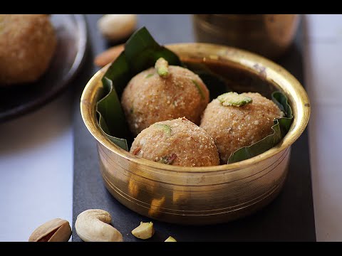 Dry Fruit Sunnundalu Recipe - Urad Dal Laddu with Nuts and Jaggery