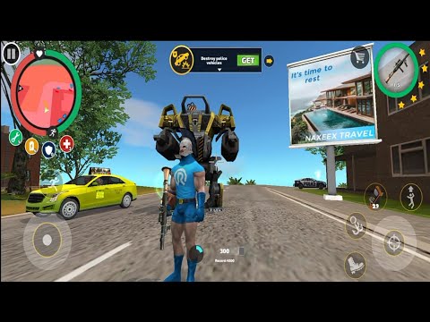 Rope Hero Vice Town; RUGGERIO CUSTUME Walkthrough Rope hero -Gameplay