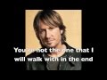 You're Not My God, By Keith Urban Lyric video