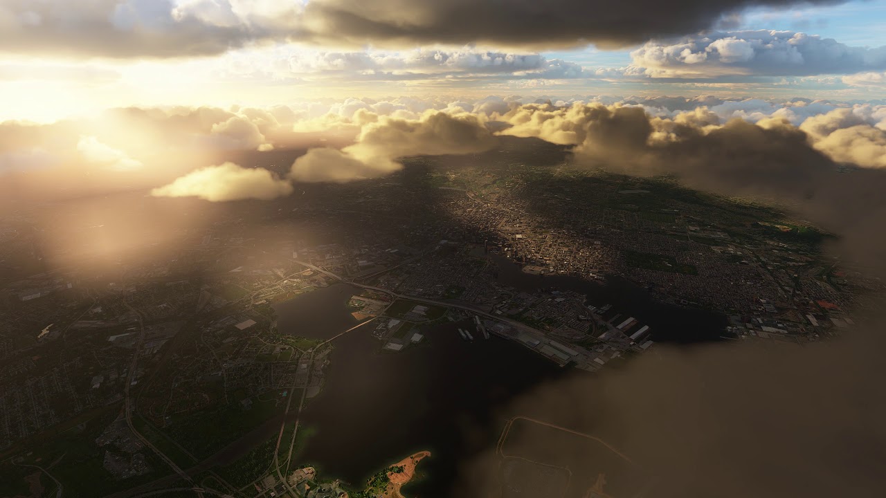 Microsoft Flight Simulator Development Video: Baltimore, May Video Still