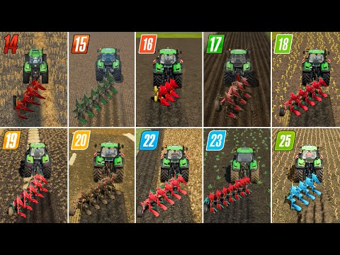 Fs14 Vs Fs15 Vs Fs16 Vs Fs17 Vs Fs18 Vs Fs19 Vs Fs20 Vs Fs22 Vs Fs23 Vs Fs25 | Plowing | Timelapse 