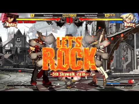 CEOtaku 2015 Guilty Gear Xrd Top 8 Kazunoko vs faultydefense