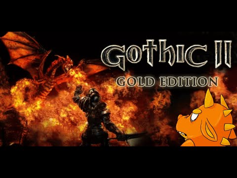 Lets Play Gothic 2 +Addon Mage Run! Part 6  #comedy #gaming