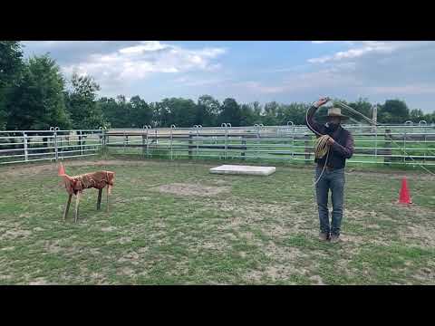 Ranch Roping Slow Motion Shot - The Gavilan