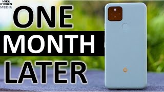 GOOGLE PIXEL 5 (Biggest Frustrations & Best Features after ONE MONTH of Daily Use)