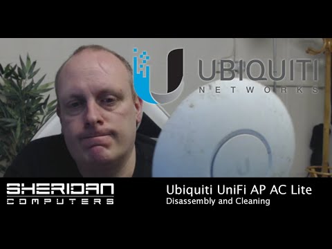 UniFi AP AC Lite Dissasembly and Cleaning