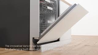 BOSCH VarioHinge Fully Integrated Dishwasher