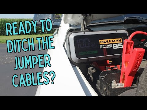 HULKMAN Alpha 85 Smart 2000A Jump Starter | Ditch the Jumper Cables | No More Dead Batteries