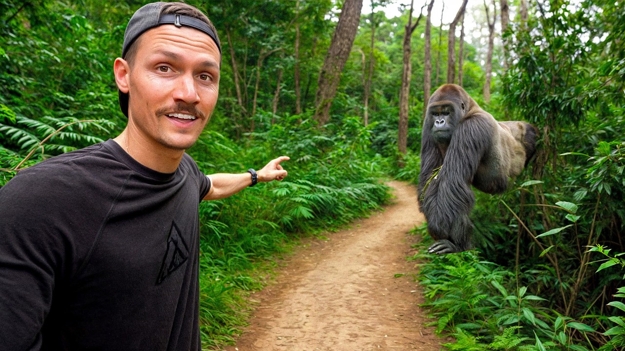 5 Hours with Wild Mountain Gorillas (World's Best Wildlife Encounter?)