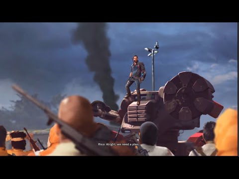 Just Cause 3 Unlimited Mod - Mech Land Assault Full DLC - 100% Longplay