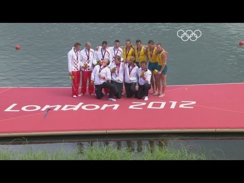 Rowing Men's Quadruple Sculls Finals - Germany GOLD -  London 2012 Olympic Games Highlights