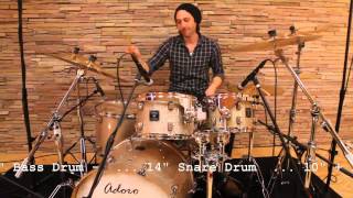 Video thumbnail for Adoro - City Light - Teil1 - www.drumxound.de by drumxound