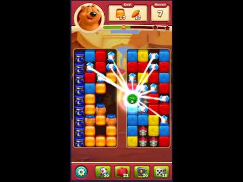 Toon Blast Level 1743 - NO BOOSTERS 🐻🐺🐱 | SKILLGAMING ✔️