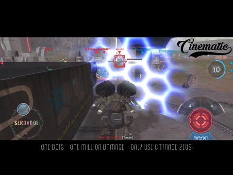 War Robots · One Robot - One Million Damage - Only use Carnage Zeus
