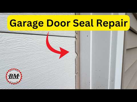 Easy Garage Door Weather Stripping Replacement