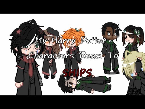 My Harry Potter Characters React To Ships || Slight Drarry || 1.95k Special ||