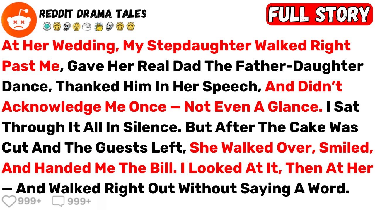At Her Wedding, My Stepdaughter Walked Right Past Me, Gave Her Real Dad The... - Best Reddit Stories