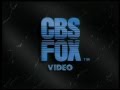 CBS FOX Video ID 1982 1990