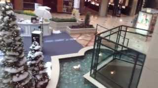 preview picture of video 'Kone Hydraulic Glass Elevator at the Mall at Wellington Green + New Chime'