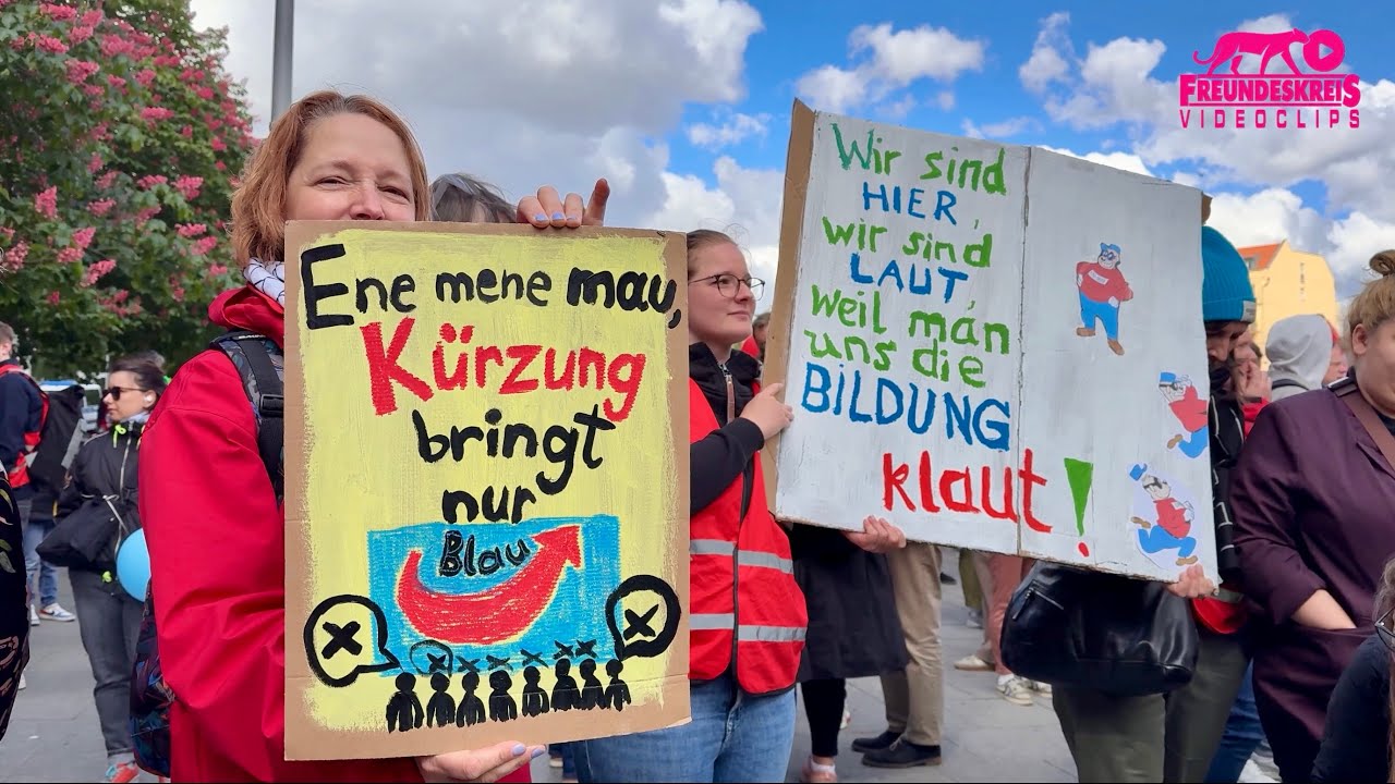 Tarifvertrag für Gesundheitsschutz und kleinere Klassen! (Martina Regulin, Vorsitzende GEW-Berlin)