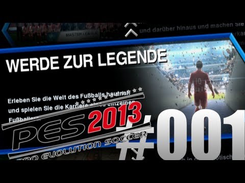 Lets Play Pro Evolution Soccer 2013 - Werde Zur Legende #001