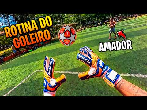 The life of an amateur goalkeeper is much harder than you think!