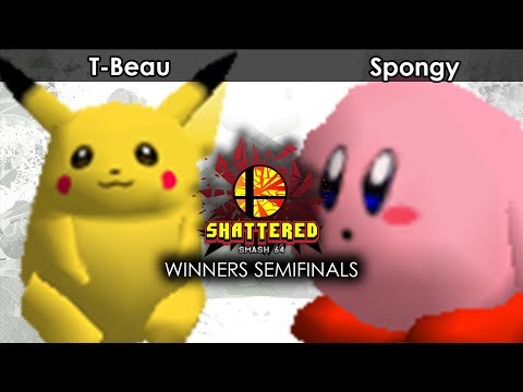 Smash 64: T-Beau (Pikachu) V Spongy (Kirby) - Shattered 122 Tournament SSB64