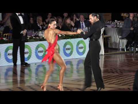Nasko Gendov - Ekaterina Krisanova RUS | Pasodoble | WDC Professional Latin 2019