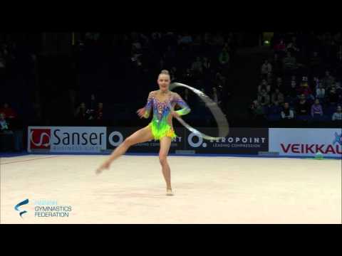 Tikkanen Jouki Hoop - Rhythmic Gymnastics World Cup 2016 Espoo