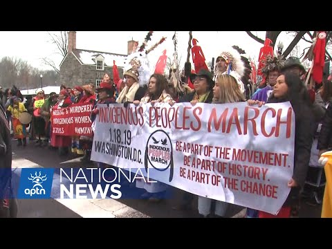 Thousand took to streets for the first Indigenous Peoples March | APTN News