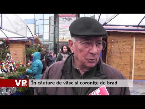 În căutare de vâsc şi coroniţe de brad