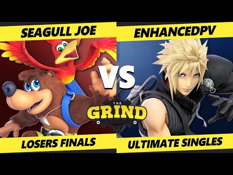 The Grind 208  Losers Finals - enhancedpv (Cloud) Vs. Seagull Joe (Palutena, Banjo) SSBU Smash