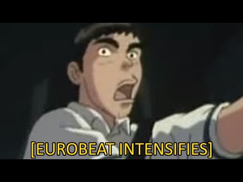 INITIAL D SUPER EUROBEAT MIX FOR DELICATE WEIGHT TRANSFER AND ACCURATE RACING LINES (DESCRIPTION)