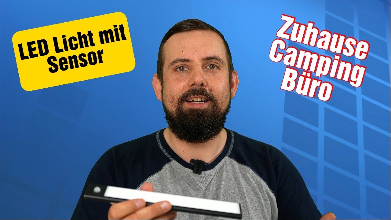 Schrankbeleuchtung mit Bewegungsmelder (2022) Ohne Batterien