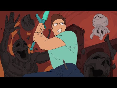 Steve nether fortress Fight | minecraft anime ep 2