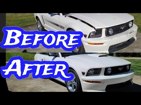 Wrecked Mustang GT Rebuild | Part 4 Radiator Support Installation