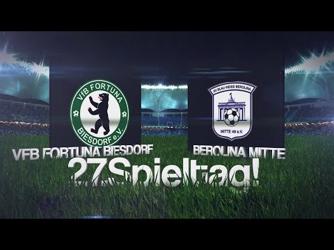 [27.Spieltag/Landesliga]VFB FORTUNA BIESDORF VS. BEROLINA MITTE
