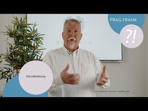 FRAG FRANK #20 - Dienstkleidung im Sicherheitsdienst ?