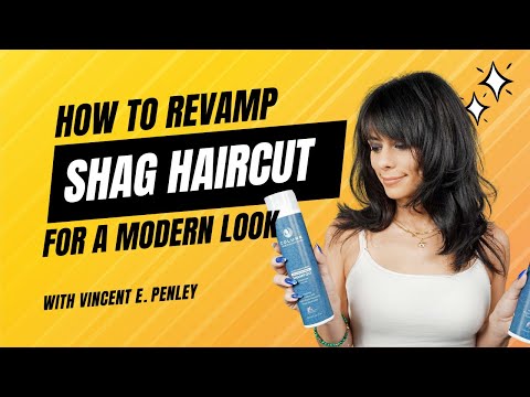 Creating a Modern Version of the Shag Haircut