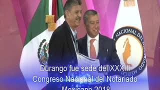 XXXIII Congreso Nacional del Notariado Mexicano 2018.