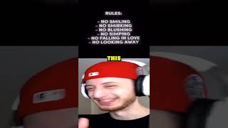 No Smiling, Smirking, Or Blushing #shorts #short #memes #meme