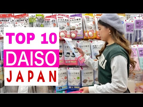 TOP 10 DAISO JAPAN PRODUCTS! | Must Buy at the Japanese Dollar Store 🇯🇵