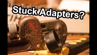 Adapters Stuck Together? Try the Shoe Method!