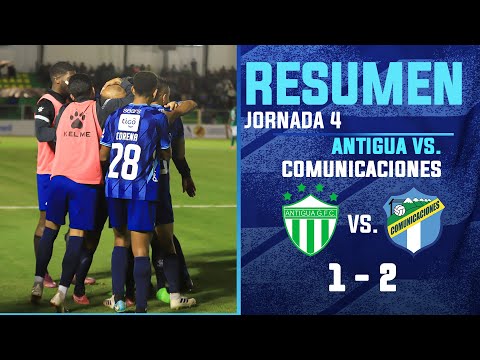 Antigua 1 🆚 2 Comunicaciones FC  | Resumen