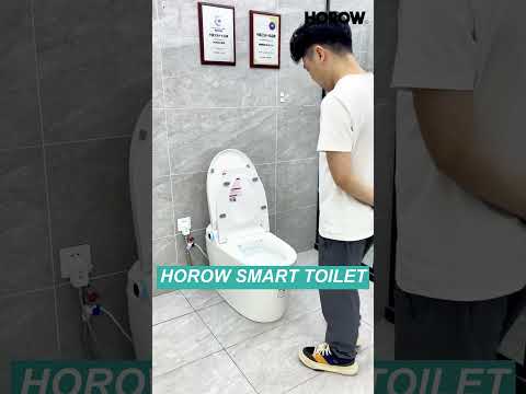 HOROW Smart Toilet for a Cleaner, Smarter Bathroom #toilet #bathroom #shorts #installation