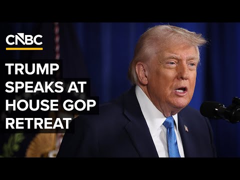 President Trump delivers remarks at the House GOP member retreat — 1/6/2026