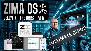 ZIMA OS Ultimate Setup Media Server Jellyfin The Arrs Prowlarr Sonarr Radarr Gluetun