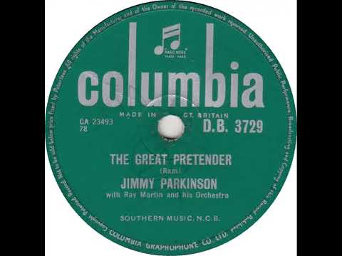 UK New Entry 1956 (34) Jimmy Parkinson - The Great Pretender