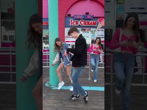 Moonwalking with @MerrickHanna             #shorts